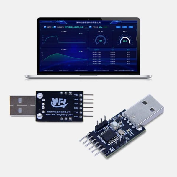 USB communication test pressure sensor module