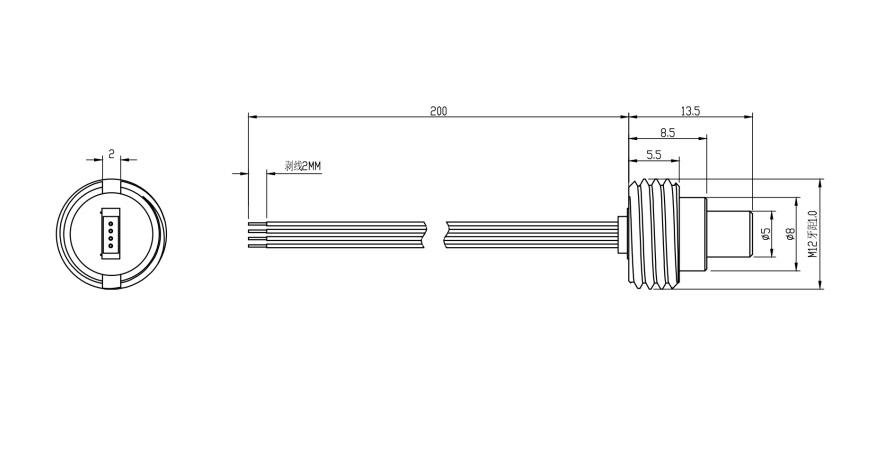 WF1214M Pin and Connection Diagram Model