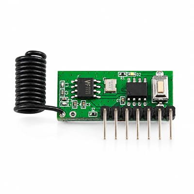RXM490RE 433MHz D7-6MM 0402 T Bent pin front side