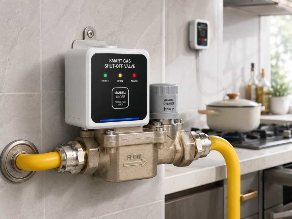 SMART GAS SHUT OFF VALVE in sensors